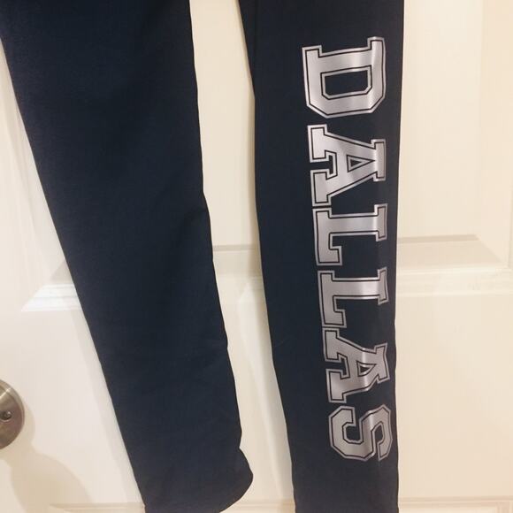 NEW Lida Collection DALLAS Navy Ankle Leggings SMALL Texas XS-S Athleisure - Picture 4 of 7
